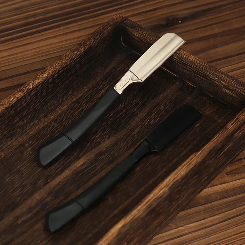 1/2 قطعة - حامل سكاكين حلاقة يدوية مستقيمة لحلاقة اللحية أداة تشذيب احترافية لقص الشعر خاص للشعر المستعار الحقيقي #6