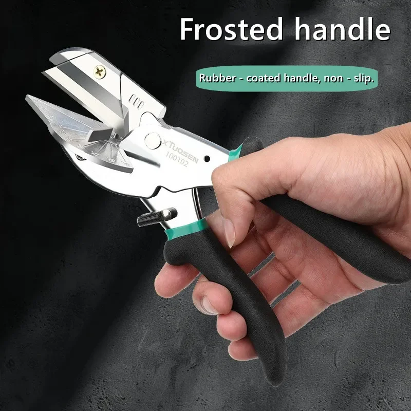 90° & 45° Adjustable Angle Shear for Woodworking, Precision Trimmer for Edge Banding, Grooving & Model Making