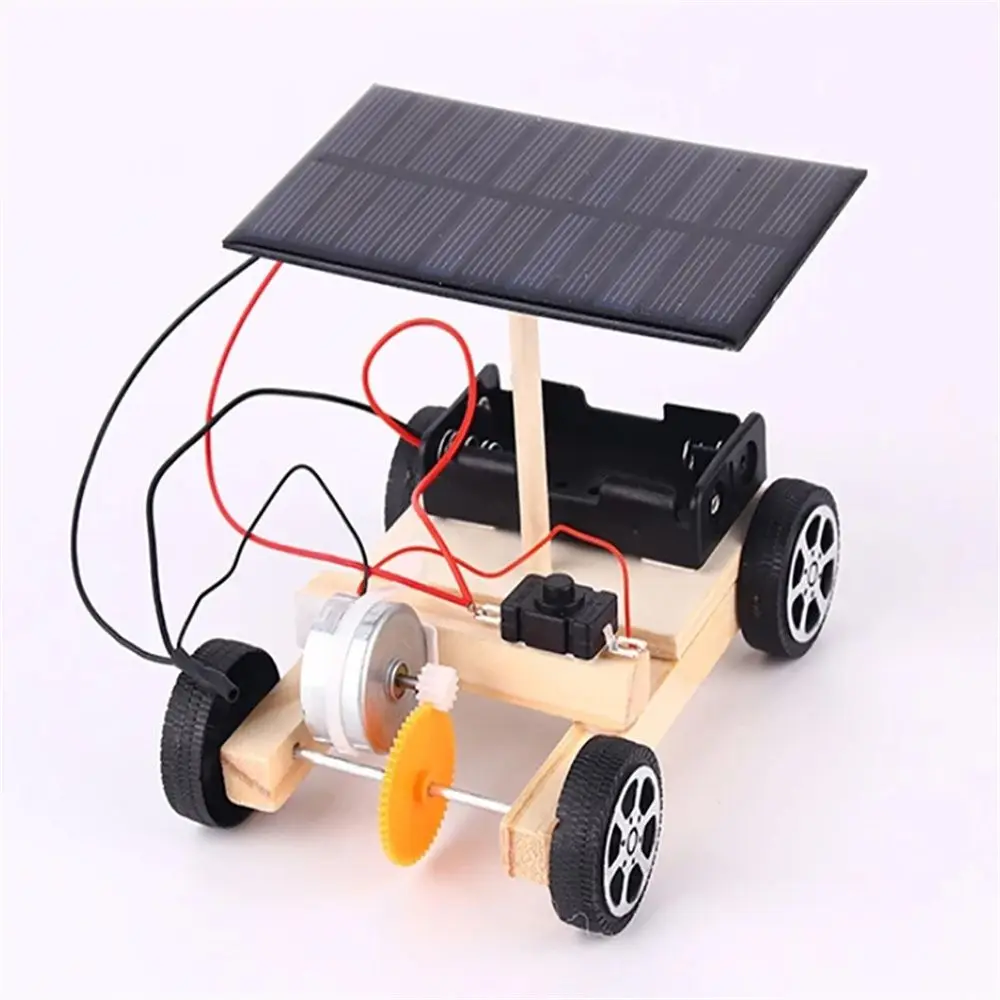 Brain-training Toys Student Science Technology Inventions Assemble Solar Car Science Educational Toys Technology Making Toys