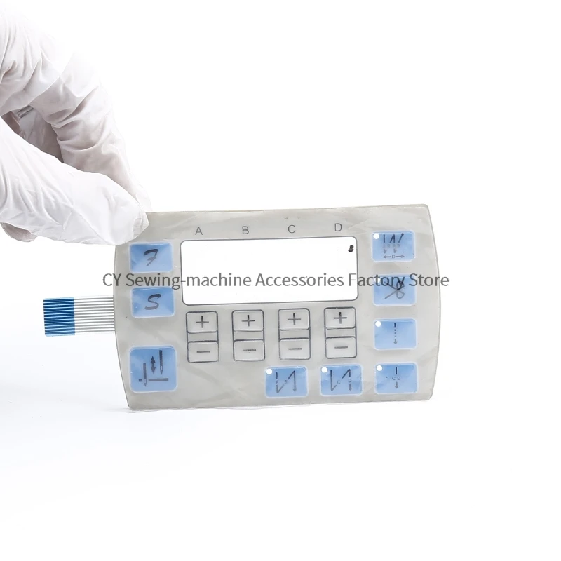 1PCS New Operation Panel Board Sticker Membrane Film Keypad Button Switch Paper for Industrial Sewing Machine