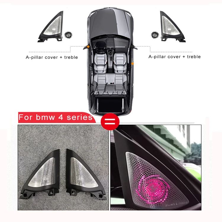 Products sell like hot cakes Horn hood car atmoshphere led lighting system led lights for 4 Series G22 G23