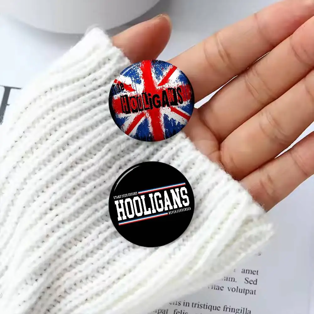 H-Hooligans Kreative Weißblech Soft Button Pins Tier Icon Brosche Revers Rucksack Abzeichen Zubehör Pin