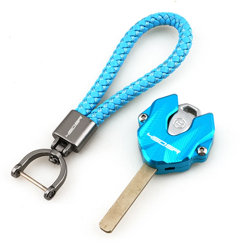 For CFMOTO CF MOTO CF450 450SR SR450 450 SR 450-SR Aluminum Motorcycle Accessories KeyCase Key Shell Cover KeyChain Key Ring