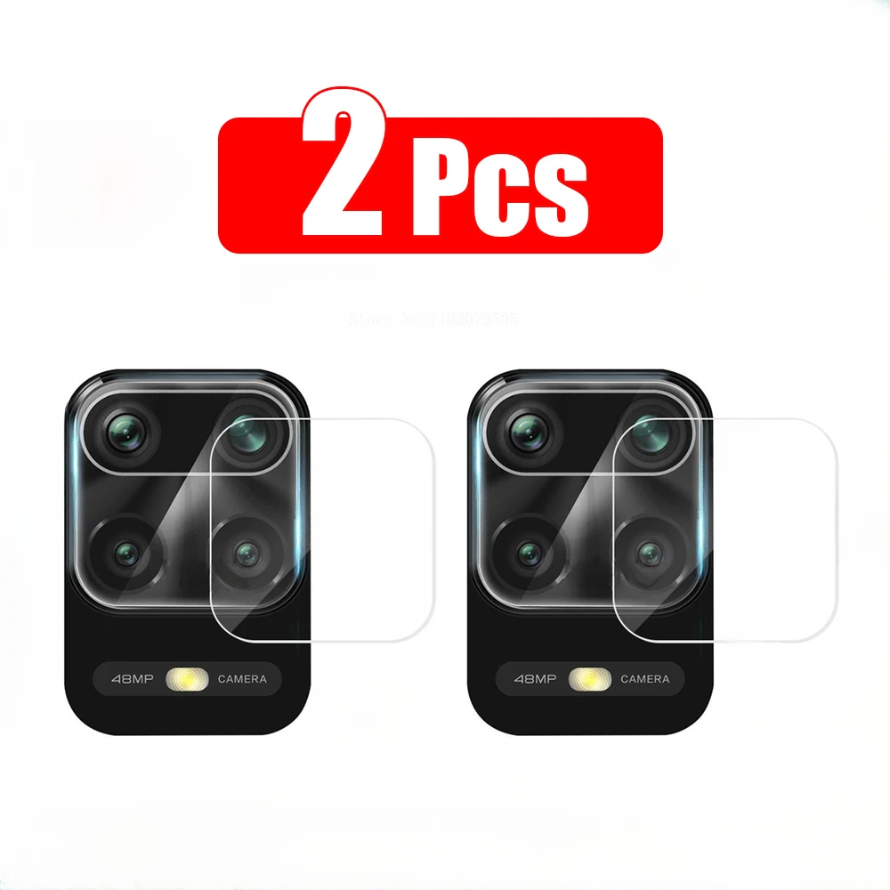 2Pcs Radmi Note 9 Pro Max Camera Len Protective Glass On For Xiaomi Redmi 9C 9A Not 10 S 9S 10S 10X 9T Film Poco X3 NFC F3 GT M3