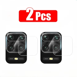 2Pcs Radmi Note 9 Pro Max Camera Len Protective Glass On For Xiaomi Redmi 9C 9A Not 10 S 9S 10S 10X 9T Film Poco X3 NFC F3 GT M3