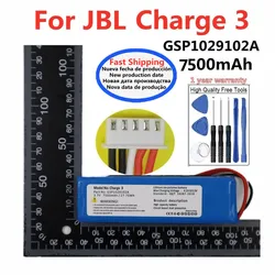 2024 anni 100% batteria di ricambio per altoparlante originale per JBL Charge 3 Charge3 GSP102910A CS-JML330SL batteria per altoparlante del lettore