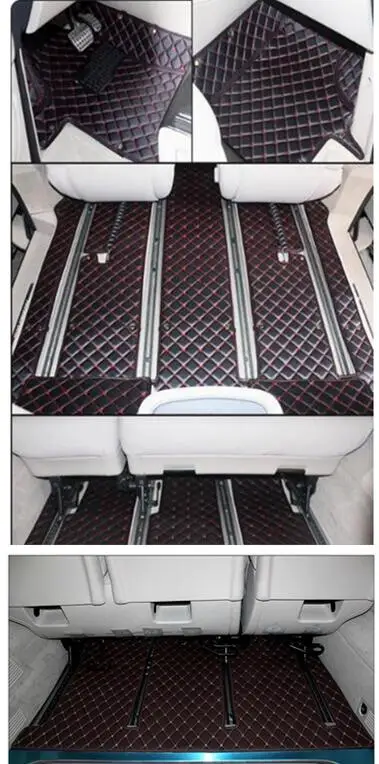

Custom special car floor mats for Mercedes Benz EQV 300 2026-2020 7 8 seats Full set Rugs waterproof carpets for EQV300 2025