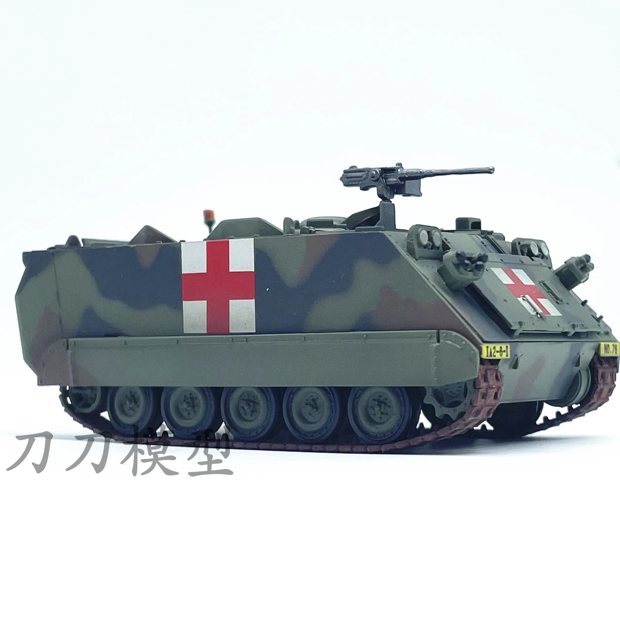 Odlew w 1/72 skali amerykański ambulans M113A2 śledził pojazd opancerzony, 35007 zakończył zmilitaryzowany Model czołgu gąsienicowego