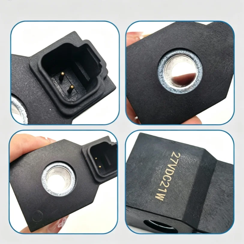 XKAL-00050 For Pilot Solenoid Valve Coil 12V 24V For Hyundai R210 R215 R225-7 R225-9 For Excavator Hydraulic Safety Lock
