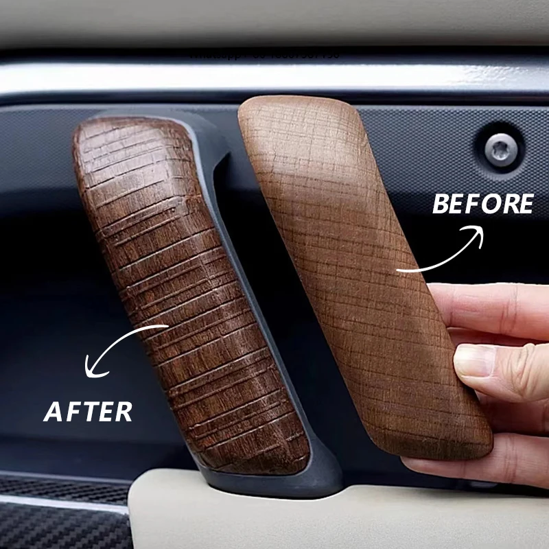 

Car Modification Accessories Mahogany Material Instrument Panel Decoration forLand Rover Defender 110 2020