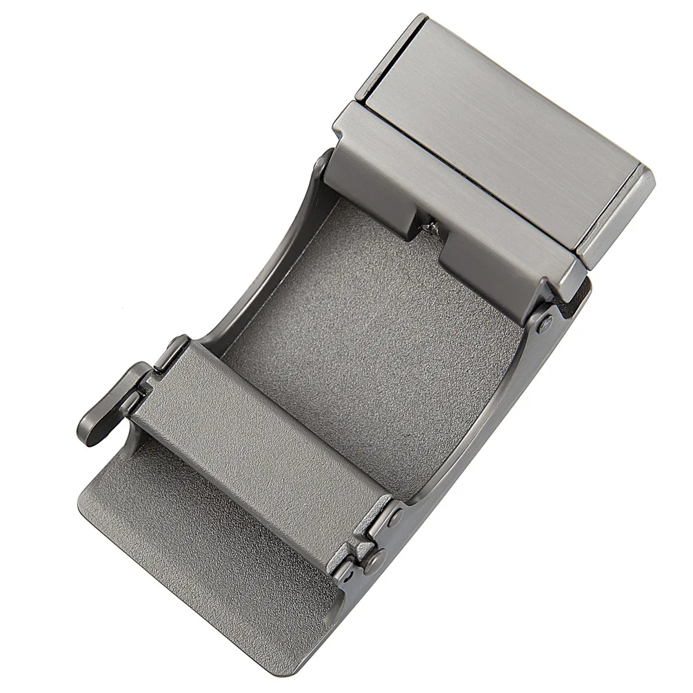 Popolare fibbia girevole moda quadrata lega fibbia automatica accessori per cinture da lavoro classico versatile 3,5 cm