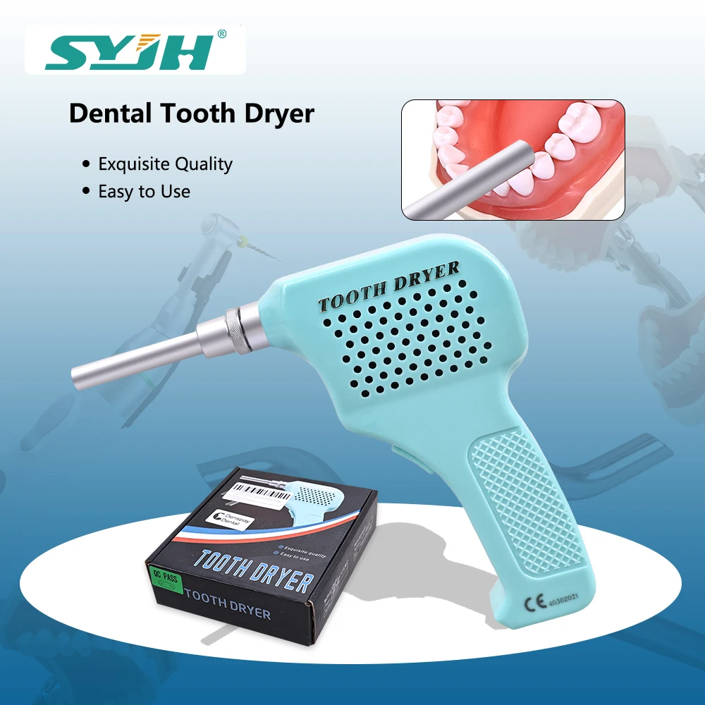 

Electric Dental Dryer USB Charged Teeth Dryer Drying Machine Sterilization 134 ℃ for Tooth Surfaces Orthodontic Drying Device