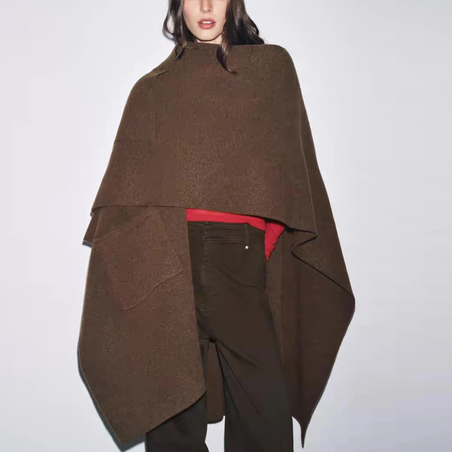 Dulce abrigo de punto largo personalizado con kets Commute Sle V-Ne Full Sve marca china Z 2025 otoño nuevas mujeres...