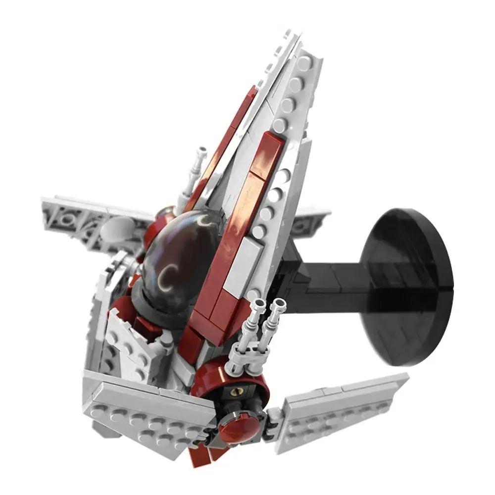 

MOC Space Movie Series Starfighter Model Building Blocks Assemble Creative Spaceship Toys DIY Bricks Collection Holiday Gifts