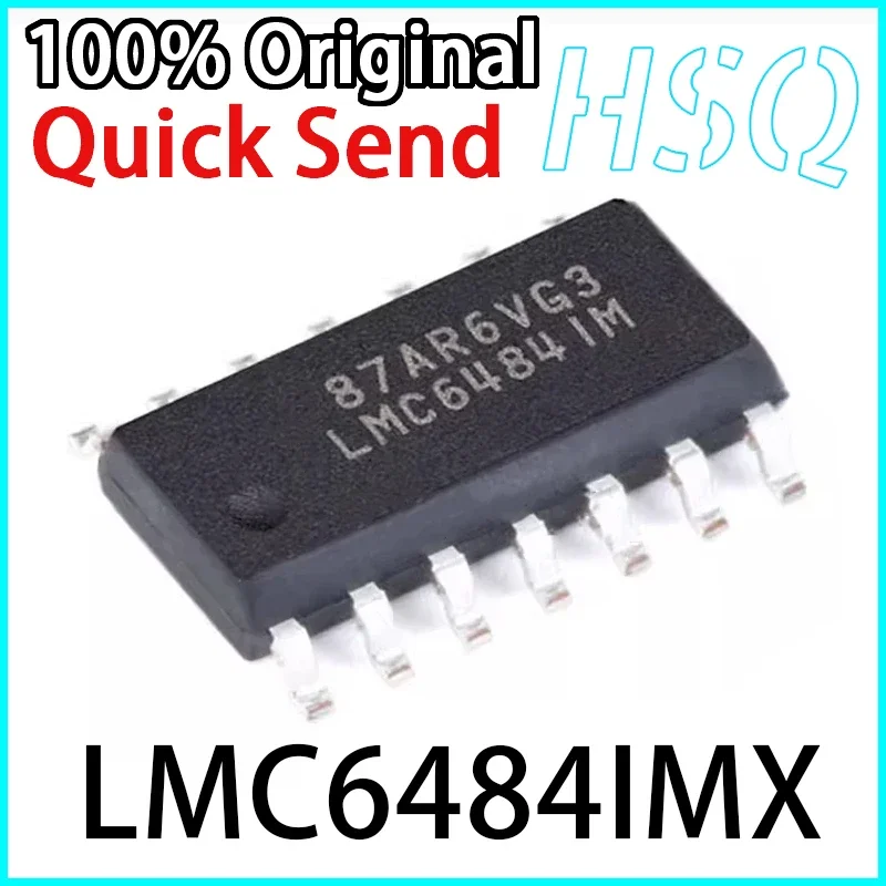 1PCS Original LMC6484IM LMC6484IMX Operational Amplifier Chip SOP14