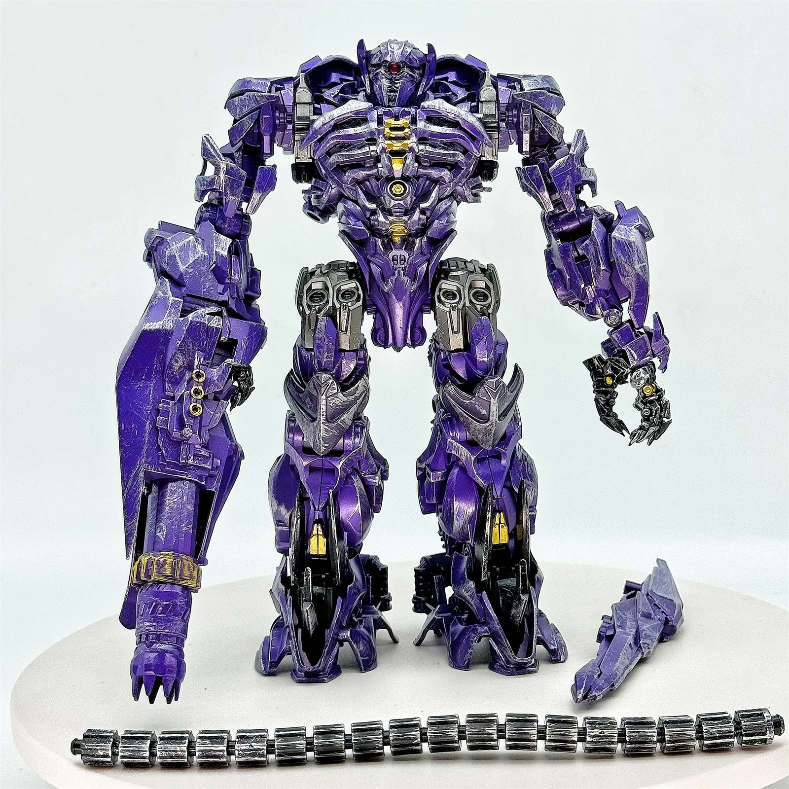 BAIWEI-figura de acción transformable para niños, transformable juguete de Robot, Serie de estudio de película Shockwave, KO SS56, TW-1028, TW1028