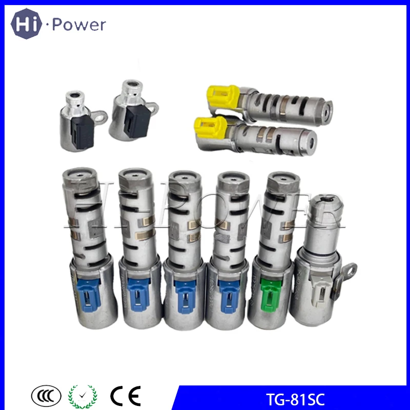 

TG81SC TG-81SC AF50 8-Speed Transmission Solenoid kit 10pcs For BMW MINI TG81SC-0017-FN GA8F22AW VOLVO