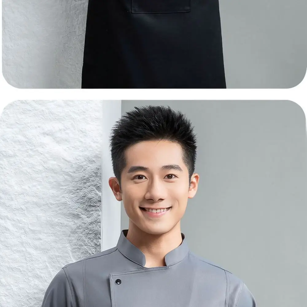 Elastic Chef Jacket Waterproof Breathable Kitchen Workwear Unisex Professional Apparel For Restaurant Cooking Staff Clothing