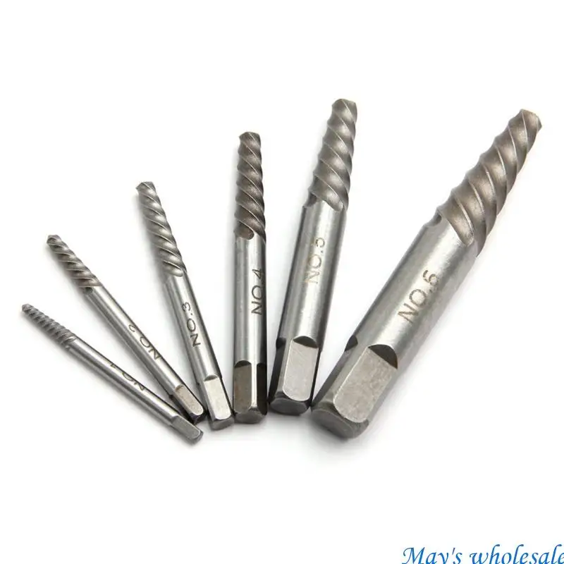 Essential Screw&Bolt Extractor Set With High Speed Steel Drill Bit For Workshop 448A
