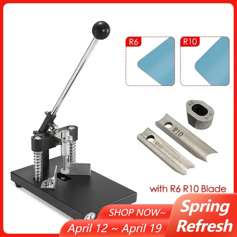 

R6 R10 Metal Corner Rounder Cutter Heavy Duty Manual Cutting Fillet Machine for Paper Holding Printing Packaging Industry