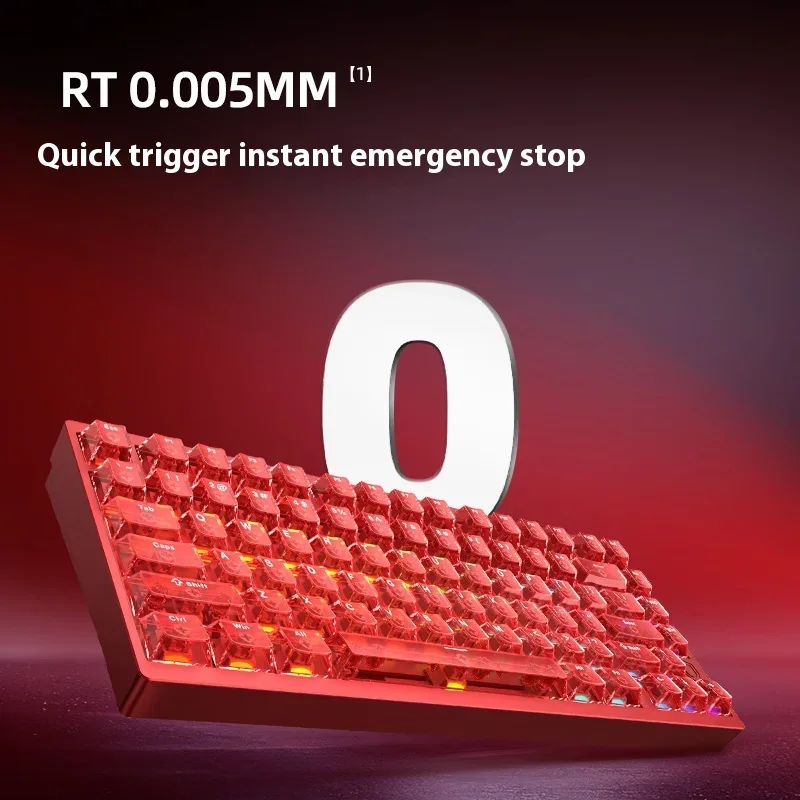 IROK MG75 PRO/MAX لوحة المفاتيح الميكانيكية المغناطيسي التبديل Rgb الساخن مبادلة الألومنيوم Rt0.005 هيكل تفكيك سريع هدايا الكمبيوتر المخصصة