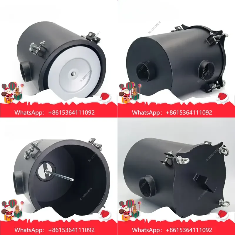1pc 1 pcs for G4 DN100mm threaded F008 filter barrel vacuum pump intake filter assembly Compatible For Model，practical use