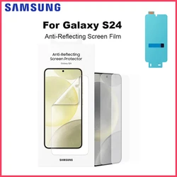 Original For Samsung Galaxy S24 Anti-Reflecting Screen Film Liquid Crystal Protection 2 pieces genuine AR Screen Protector