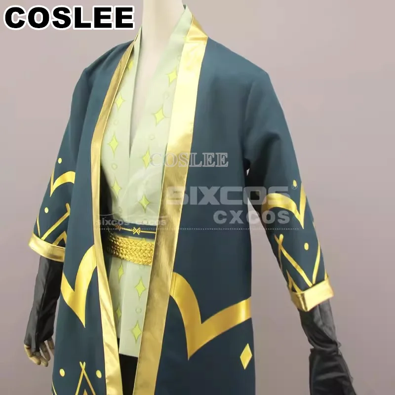 

COSLEE Quincy Cosplay Costume Game Nu: Carnival Fashion Uniform Coat Lining Pants Halloween Party Outfit Men S-XL Customized New