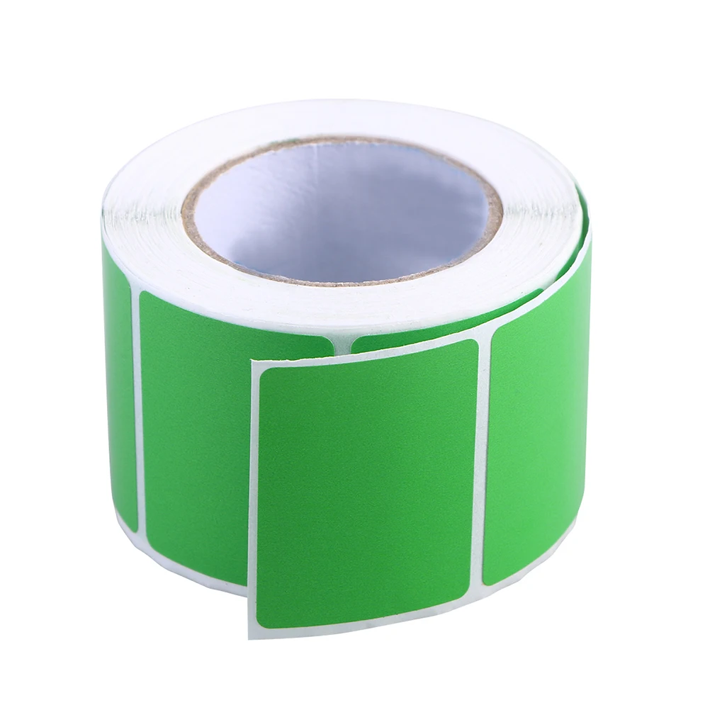 

3 шт. цветные этикетки в рулоне, водонепроницаемые маслостойкие клейкие наклейки для термопринтера, папка для транспортировочных этикеток