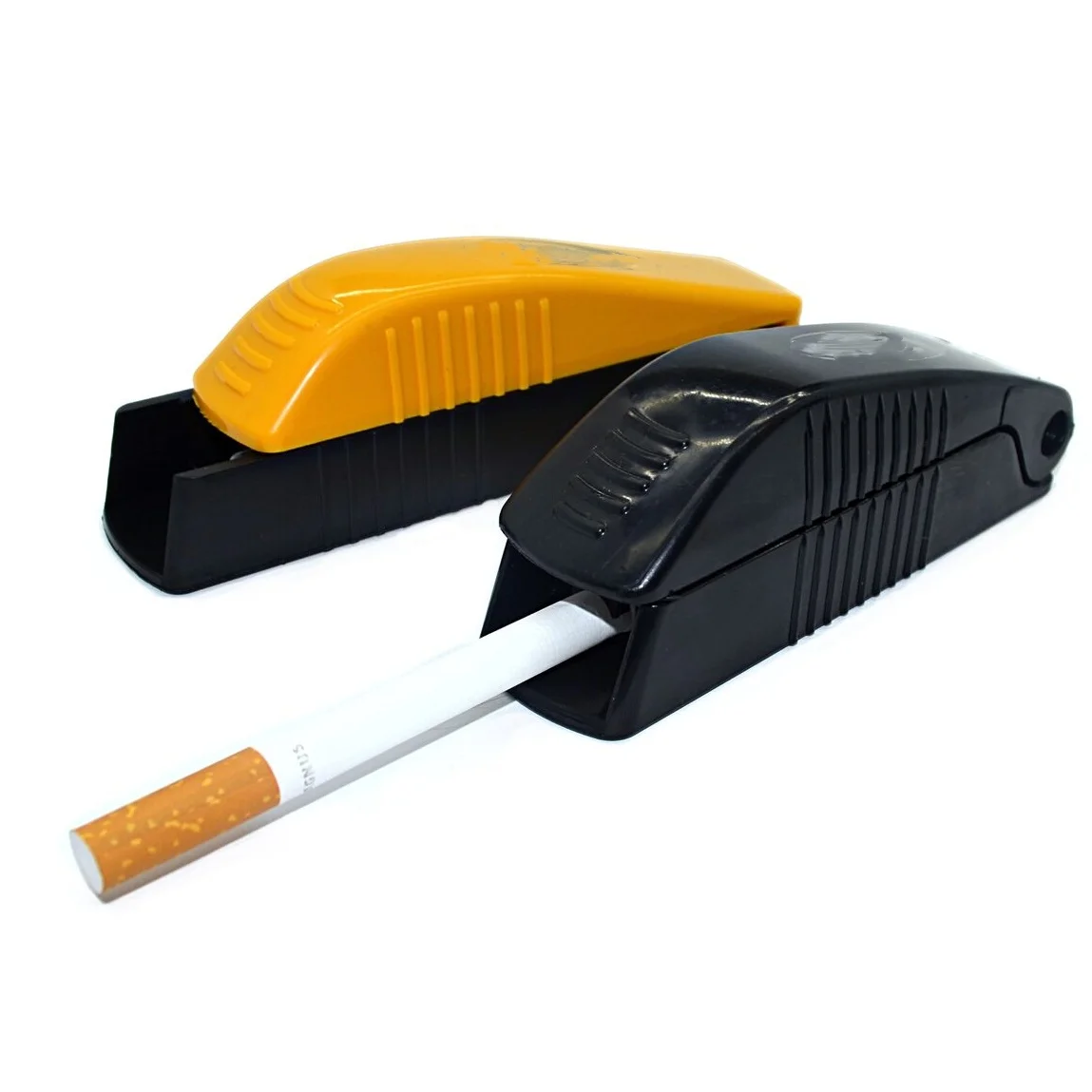 

Portable Cigarette Maker 6.5mm/8mm Single Tube Manual Push-Pull Cigarette Rolling Machine Tobacco Roller Smoking Accessories