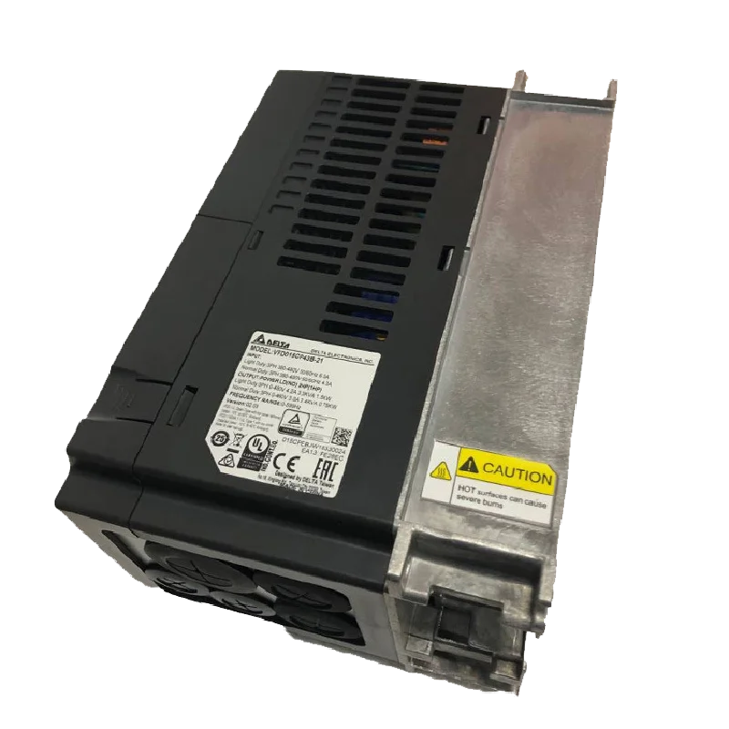 De-lta VFD 5.5kw Three-Phase 220V C2000 Built-In 10k plus Series VFD055C23A-21 Variable Frequency Drive for Industrial Use