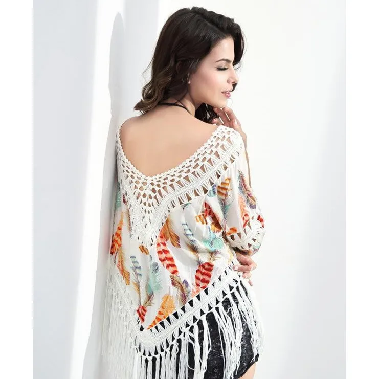 الصيف السيدات النساء الفتيات العادية مثير عرق بيكيني حجم كبير يغطي بحر المتضخم ملابس السباحة الحرة ملابس الحماية من الشمس