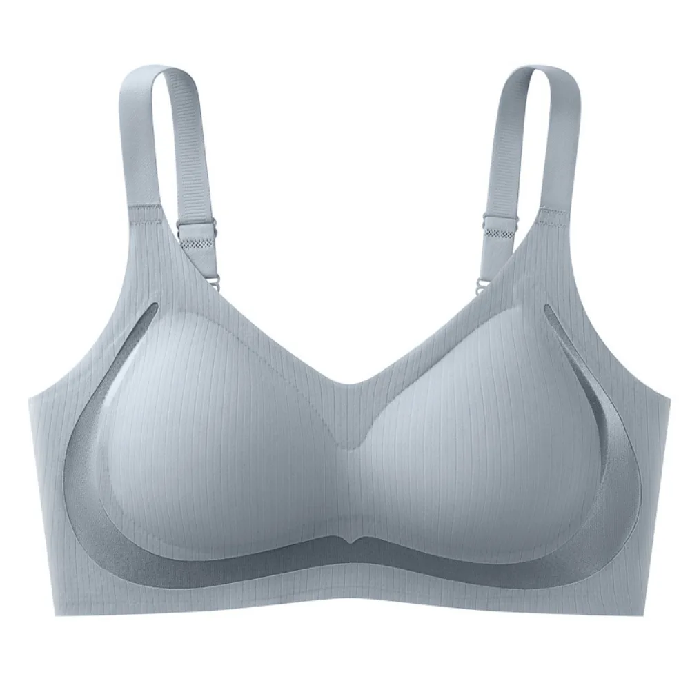 

Close-fitting Wireless Deep V Bra Anti-sagging Traceless Brassiere for Women Gathered Breasts Adjustable Push Up Underwear Yoga