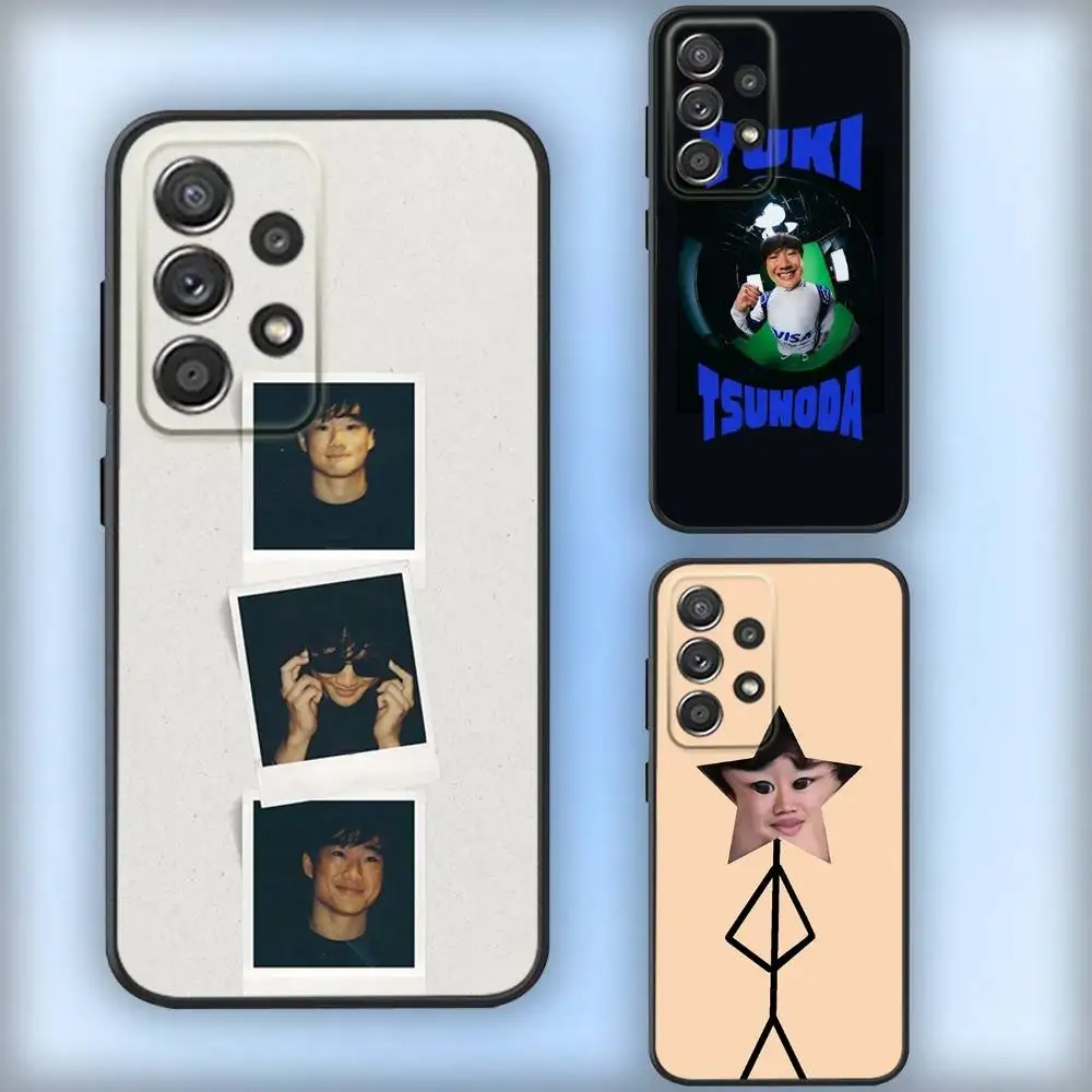 

Y-Yukis T-Tsunodas Phone Case For Samsung S25,S24,S21,S22,S23,S30,Ultra,S20,Plus,Fe,Lite,Note,10,9,5G Black Cover