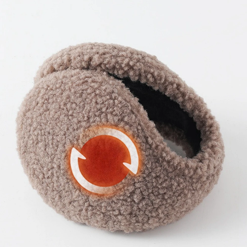 Soft Plush Thicken Man's Earmuffs Portable Fleece Protection Unisex Ear Cover  Outdoor Cycling Windproof Earplugs Accessories