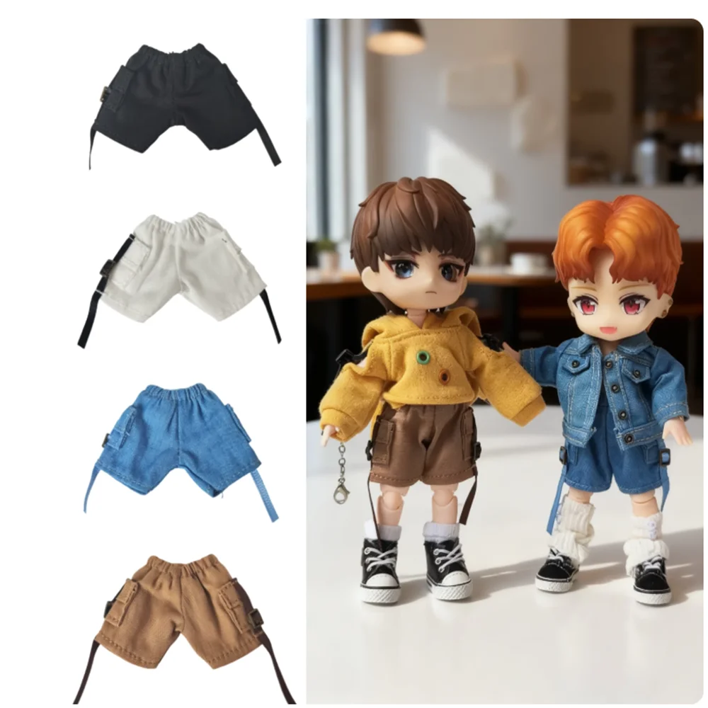 

Snail 1/12 12 Points OB11 Doll Clothes Cool Stylish Shorts Model P8 P9 P10 Ashi 1.0 Bjd Body In Stock