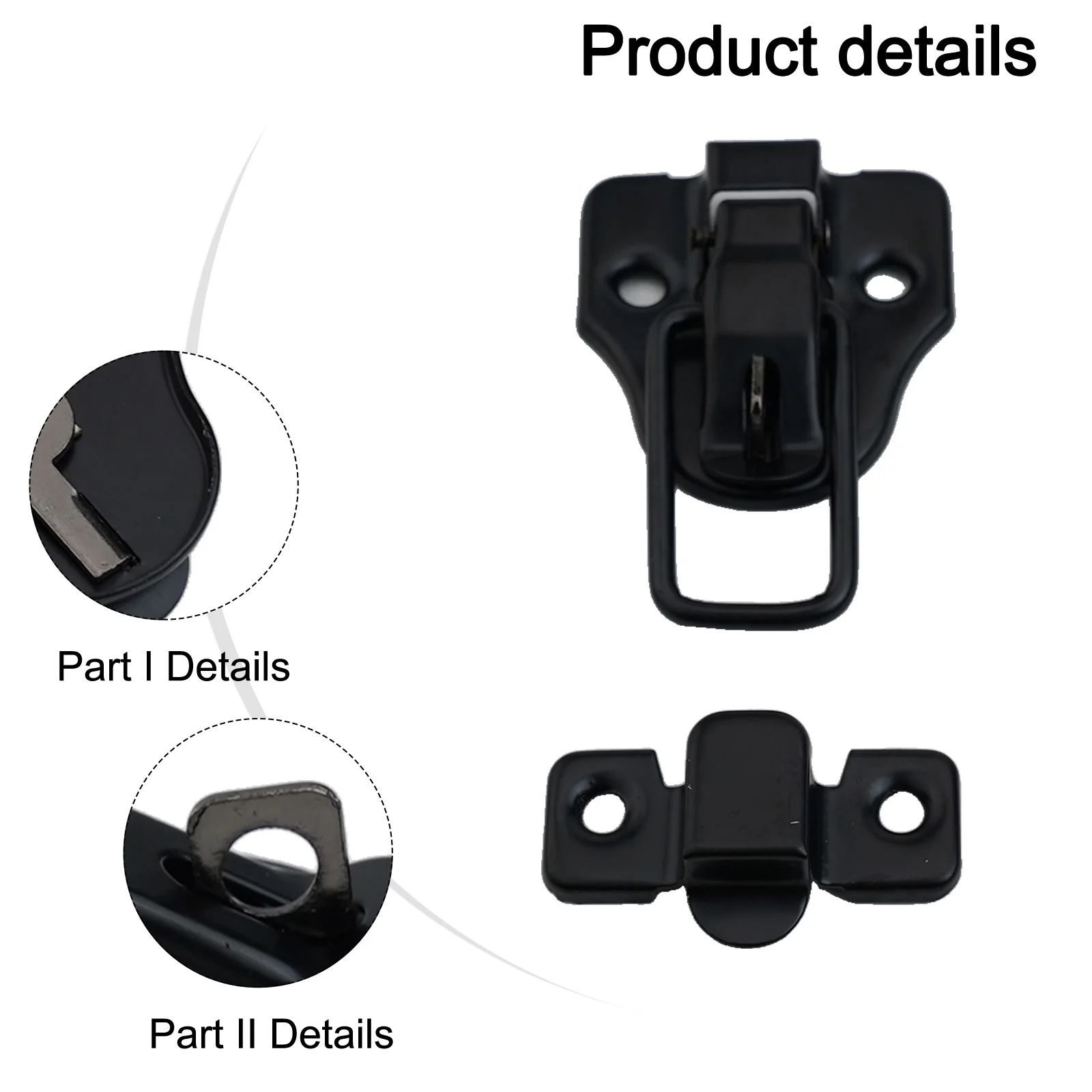 Different Settings Luggage Buckle Lock for protection Real Brightness Mm Bronze Flight Case for toggle Closure 69*40mm Antique