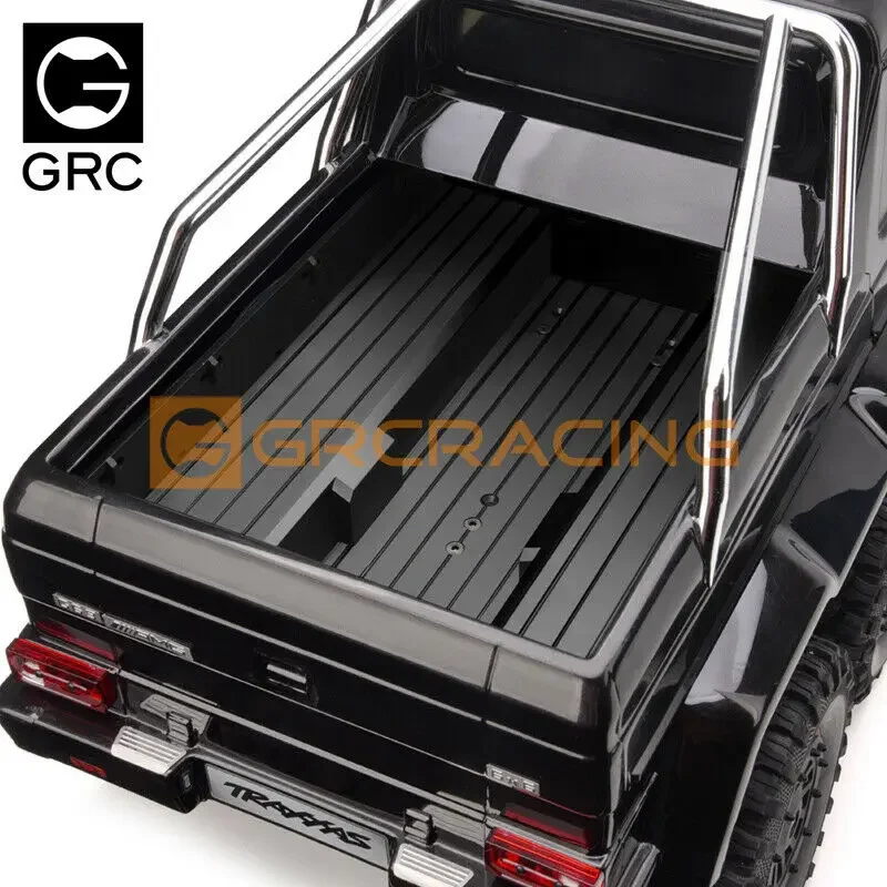 GRC Huntsman Truck Bed Rear Bucket Black For TRX-6 G63 TRX6 6*6 Benz Crawler #G163DB