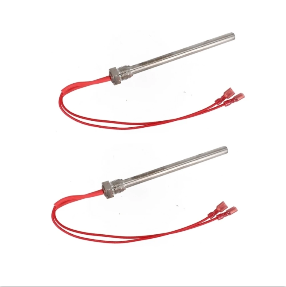 

2pcs 300W 220V Ignition Igniter Hot Rod Wood Pellet Stove 10x140mm / 10x150mm FOR M16*1.5 Ignition Igniter Hot Rod