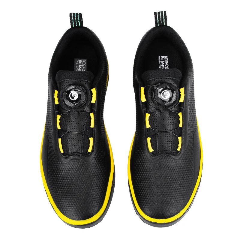 The New Couple Golf Shoes Are Easy To Put On And Take Off, Made Of Genuine Leather Material For Anti Slip Casual Board Shoes