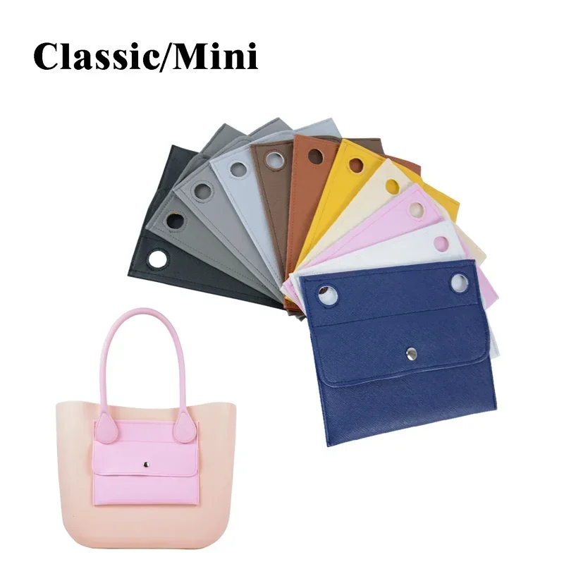 New Fashion Obag Bag Classic Mini Universal Leather Inner and Outer Small Pockets organizer for O Bag accessories