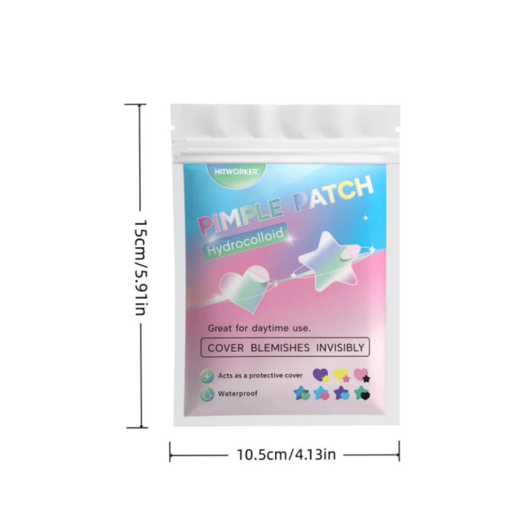 432pcs Acne Patches, Suitable for All Skin Types, 2 Sizes, No Preservatives and Alcohol, Daily Facial Skincare Accessorie