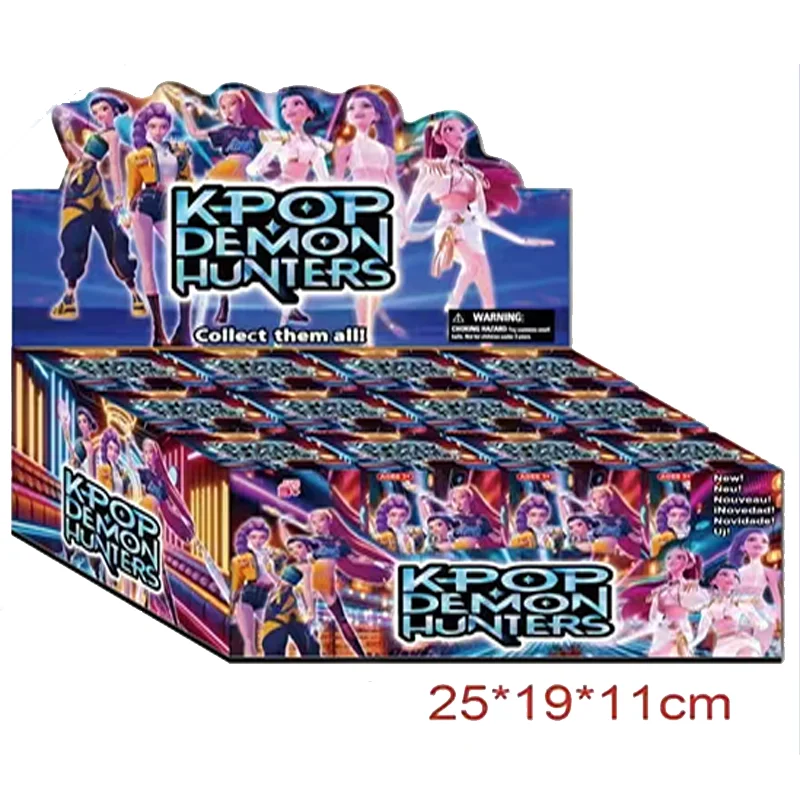 $_ Gaming Kpop Demon Hunters Anime Figura Modelo Brinquedo Periféricos Mesa Decoração Coleção Figuras Modelo Brinquedo Para Criança Gift_%