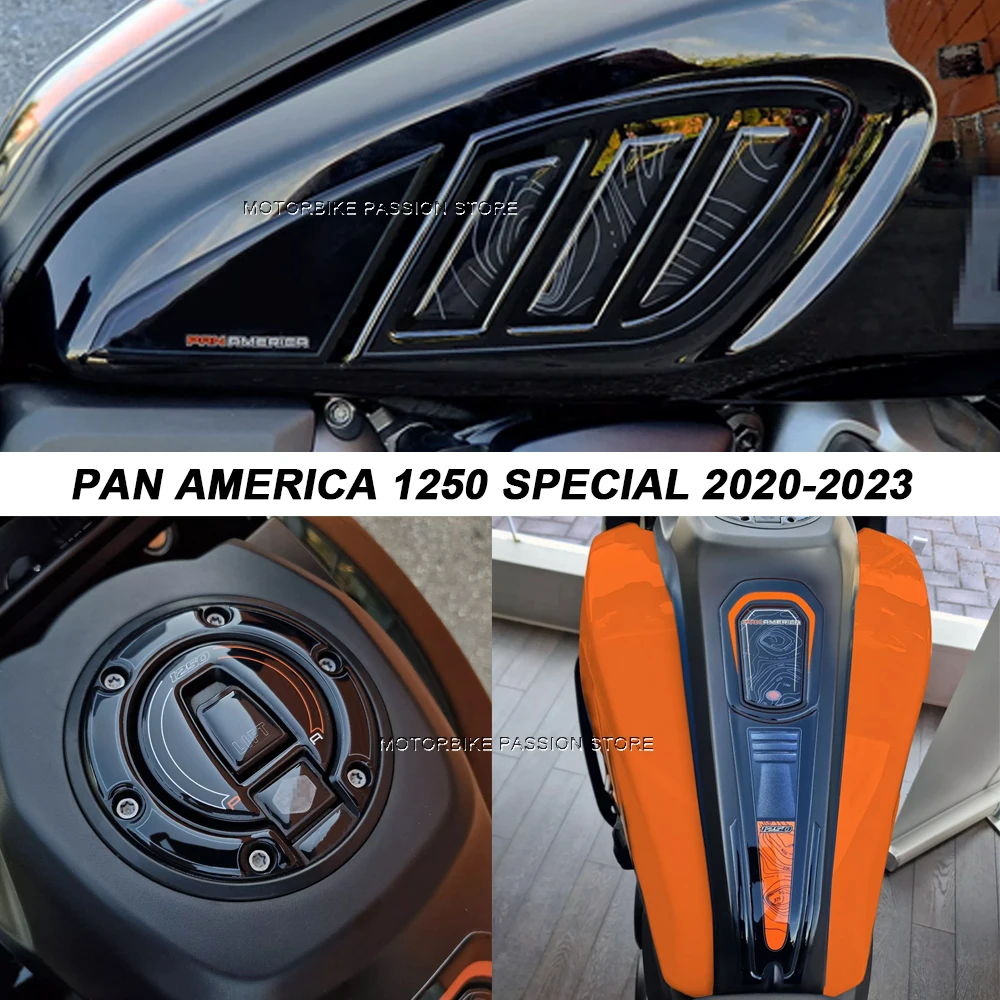 Pan America 1250 3D Epoxy Resin Protective Sticker Kit For Harley Davidson Pan America 1250 Waterproof 2020-2023