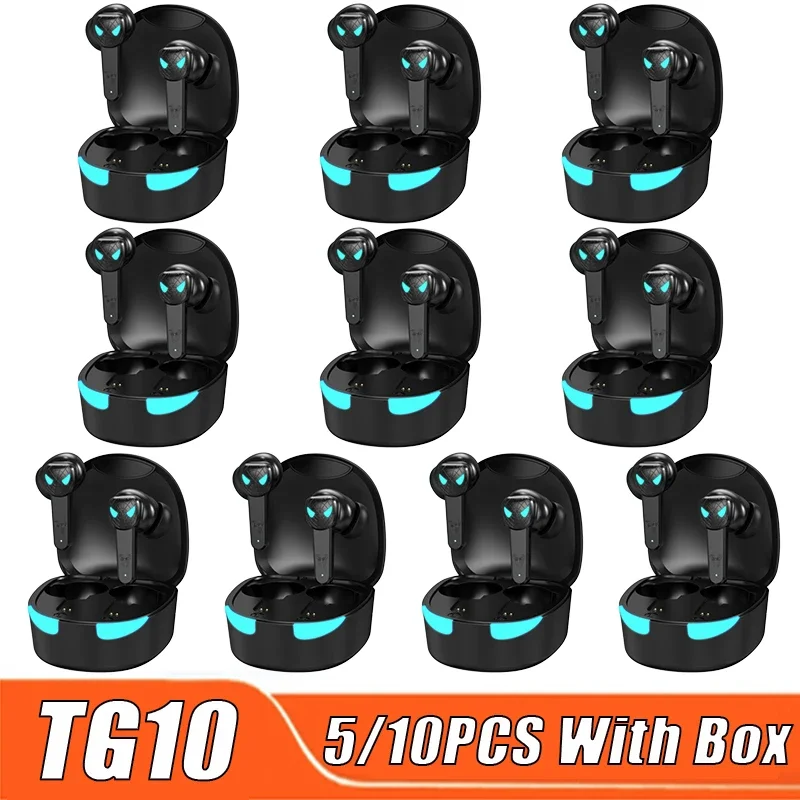 

TG10 Bluetooth Earphones Smart Headphones Wireless Headset Mini Earbuds Wholesale Microphones Sport TWS Bluetooth Watch Phone