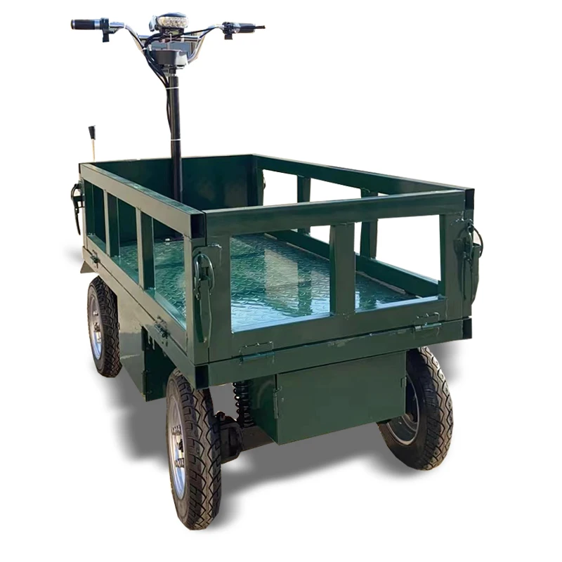 New Arrivals Factory Supply 1000kg Electric Trolley Electric Transport Trolley Accept OEM Brand Color Appearance Size