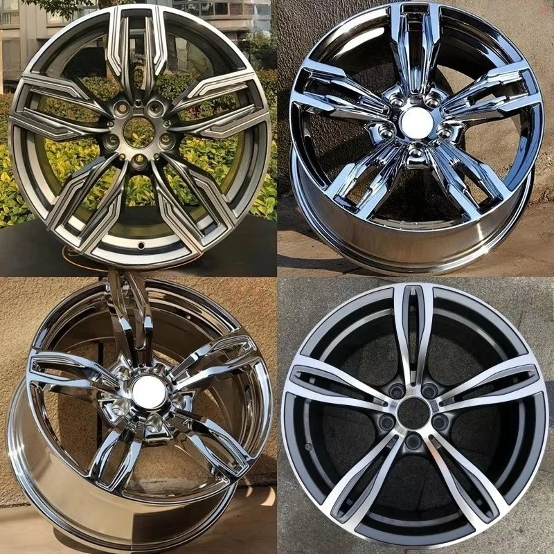 Modified Forged Aluminum Alloy Wheel Hub New Off-Road Multi-Spoke Black Finish Universal Fitment Alloy Passenger Car Wheels