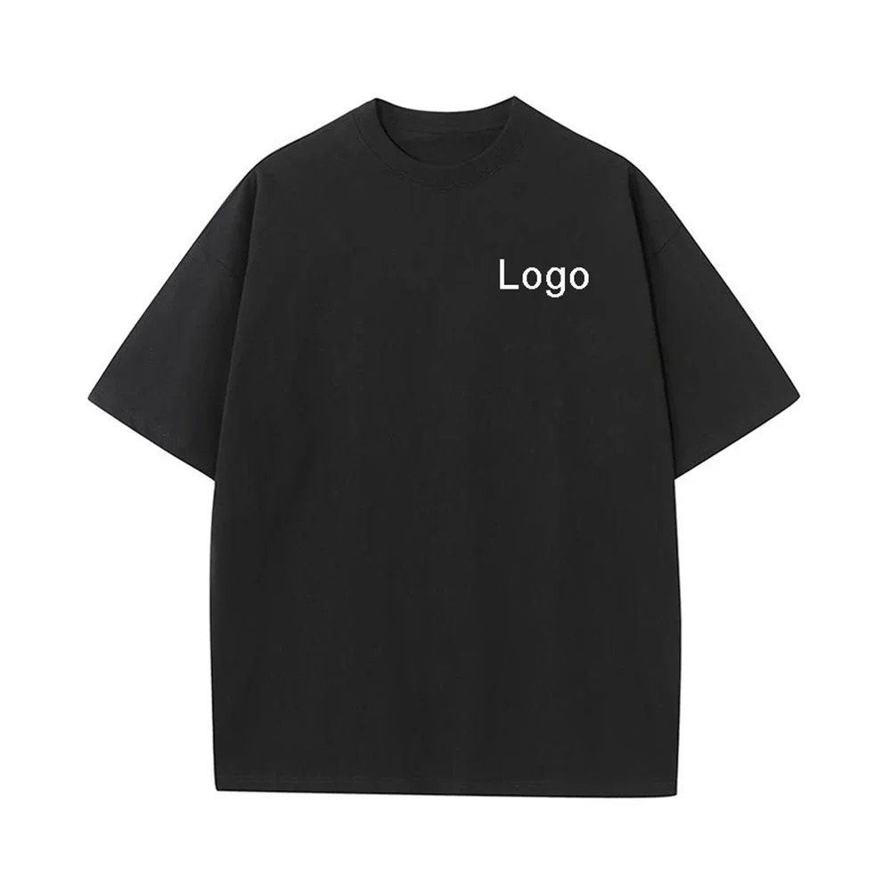 Personalisierte Baumwoll-T-Shirts mit Aufdruck für Herren, Modische DIY-Kurzarm-T-Shirts für Damen, Lässige Streetwear Unisex-Tops S-5XL