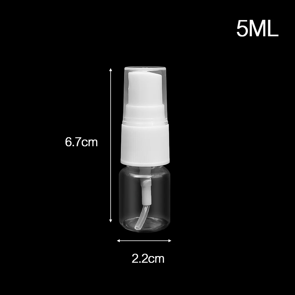 30/100//150/250 ml Nachfüllbare Flaschen Transparenter Kunststoff Parfümzerstäuber Mini Leere Sprühflaschen Tragbares Reisezubehör