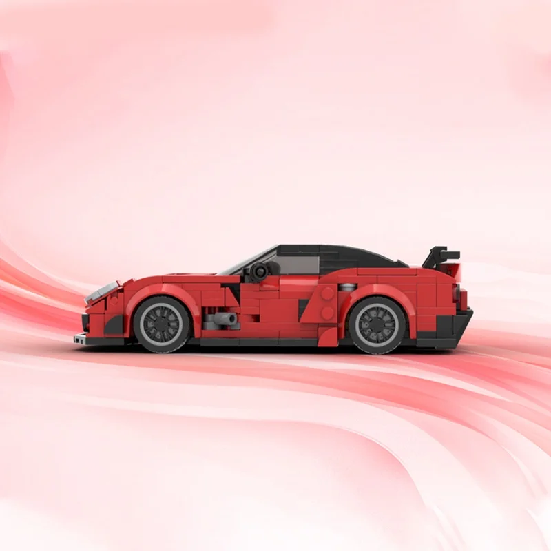 371 قطعة MOC مدينة أبطال Ferrariesd تطور نموذج اللبنات لعبة الهندسة المعمارية الإبداعية هدية الكريسماس فكرة عيد ميلاد الاطفال #4